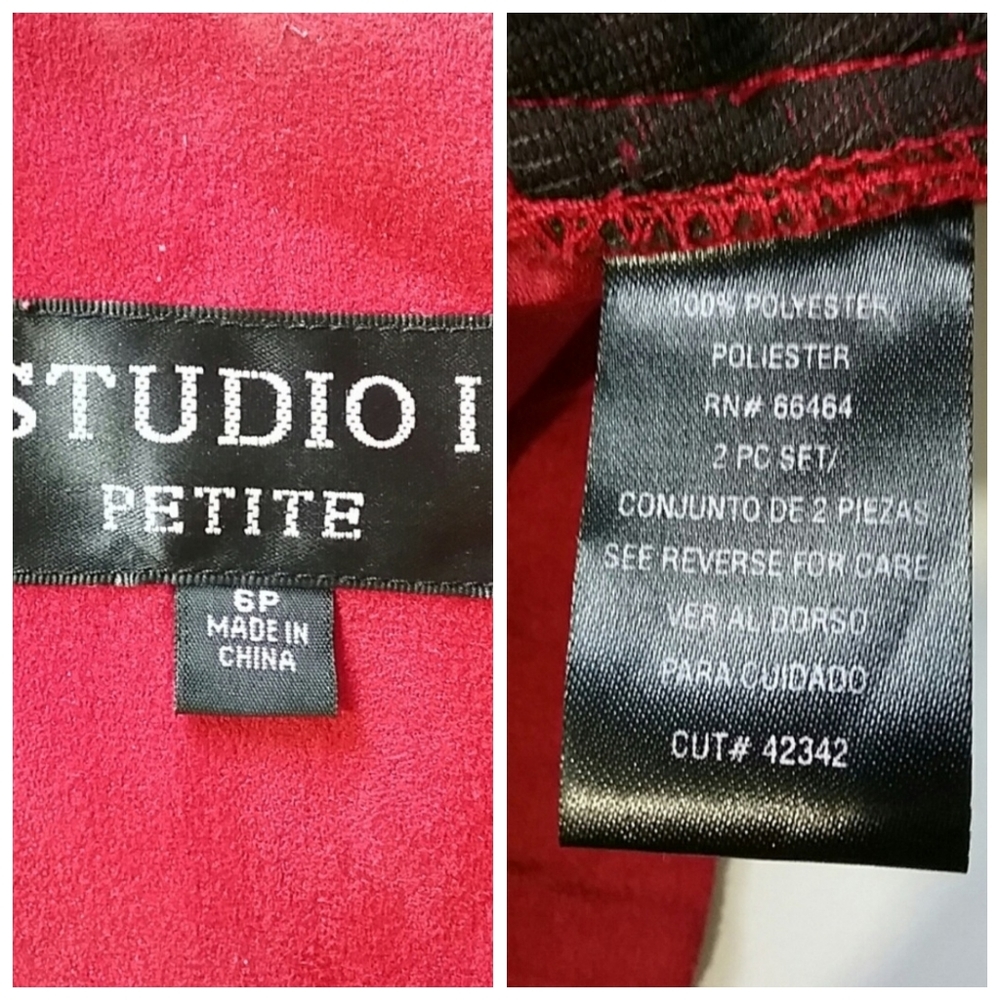 Red Petite Jacket & Purple Petite Jacket Bundle - Picture 3 of 5